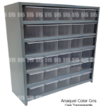 2. Anaquel Metálico c/ 30 Cajas Medianas