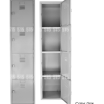 Locker Metálico Estándar 4 Puertas