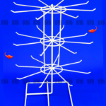 Araña Fija de 3 Niveles