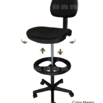 Sillón Secretarial Logan Cajero