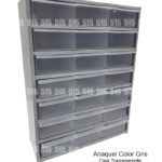 6. Anaquel Metálico c/ 21 Cajas Grandes