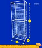 Cartulinero Armable con 30 Niveles En 2 Partes de 15 Niveles - Imagen 3
