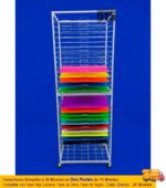Cartulinero Armable con 30 Niveles En 2 Partes de 15 Niveles - Imagen 9