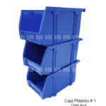 Caja de Plástico # 1 + Azul