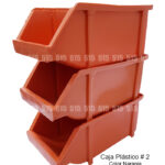 Caja de Plástico # 2 + Naranja