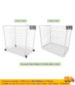 Cartulinero Armable con 30 Niveles En 3 Partes de 10 Niveles - Imagen 14