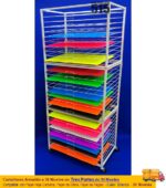Cartulinero Armable con 30 Niveles En 3 Partes de 10 Niveles - Imagen 9