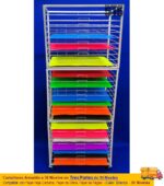 Cartulinero Armable con 30 Niveles En 3 Partes de 10 Niveles - Imagen 10